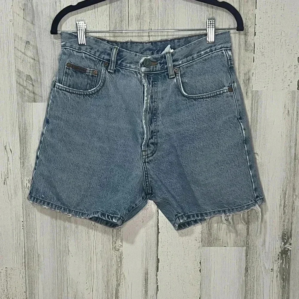 Calvin Klein Vintage Denim 90s Shorts‎ Made in the USA Size 9